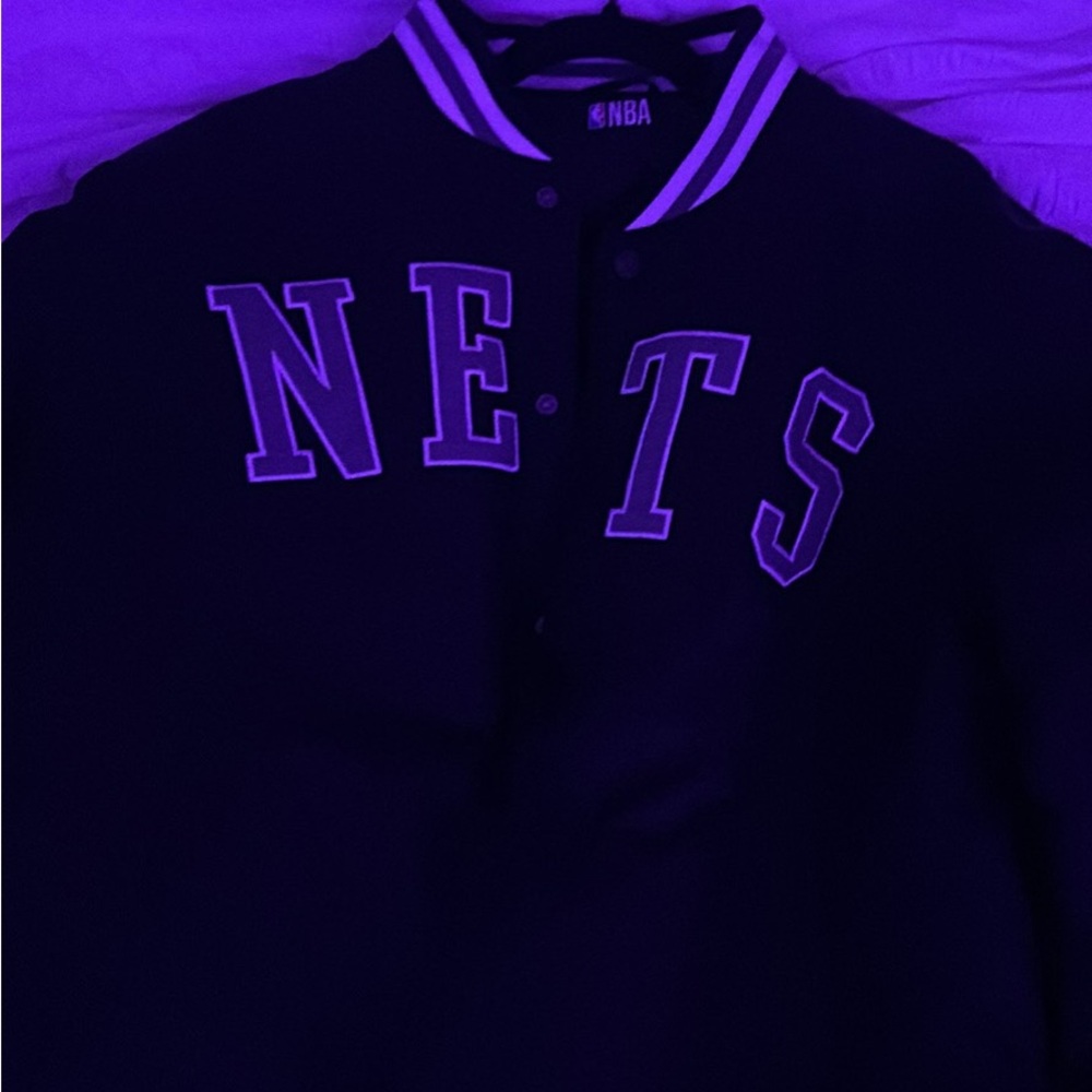 NBA Nets Kevin Durant Black Jacket